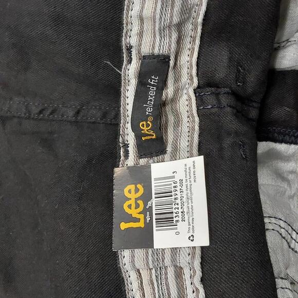 Women's Black Side Elastic Casual Jean | Lee | 18W (M) - Picture 9 of 10